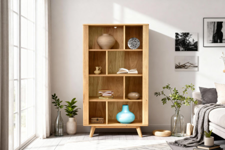 Dubový regál na nohou