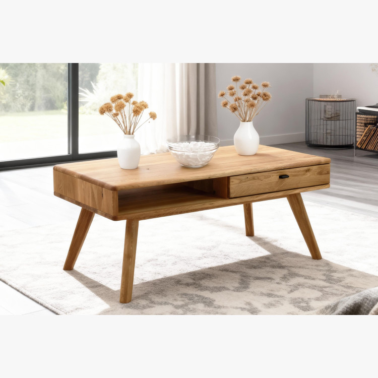 Konferenční stolek dub 110 x 60 cm