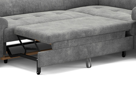 Rohová sedačka s funkcí spaní , Roh v pravo