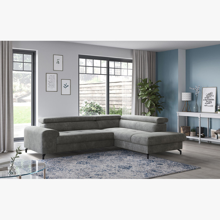 Rohová sedačka s funkcí spaní , Roh v pravo