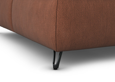 Boxspring postel oranžová 180 cm s úložným prostorem Treviso