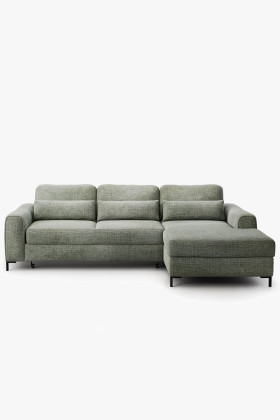 Rohová sedací souprava s funkcí spaní a úložným prostorem prava 2