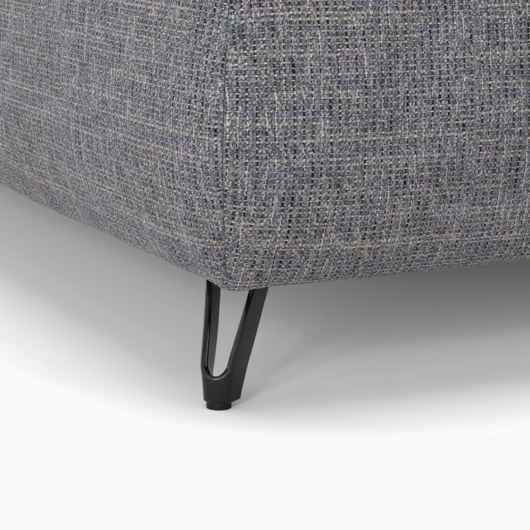 Boxspring postel šedá 180 cm s úložným prostorem Treviso