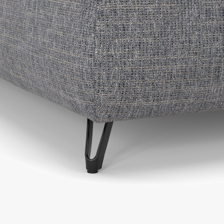 Boxspring postel šedá 160 cm s úložným prostorem Treviso