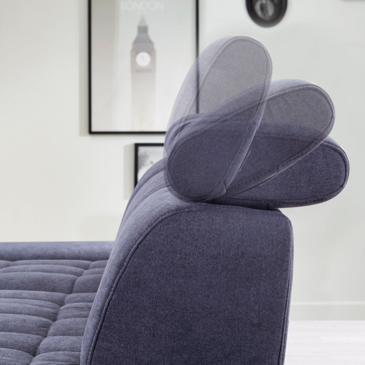 Rohová sedačka Carolina s možností funkcí, Roh vlevo