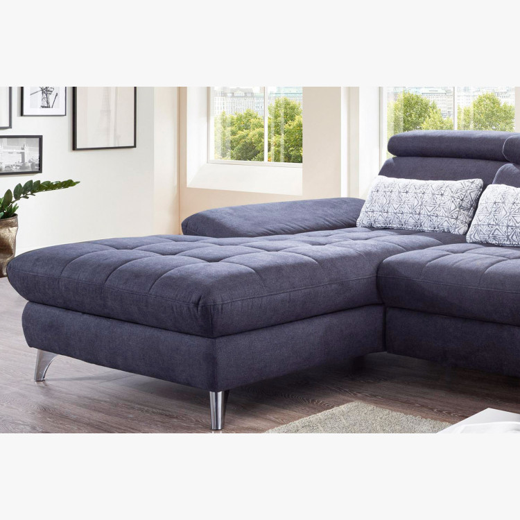 Rohová sedačka Carolina s možností funkcí, Roh vlevo