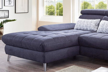 Rohová sedačka Carolina s možností funkcí, Roh vlevo