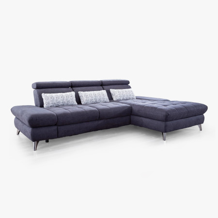 Rohová sedačka Carolina s možností funkcií, Roh vpravo