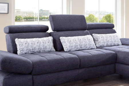 Rohová sedačka Carolina s možností funkcií, Roh vpravo