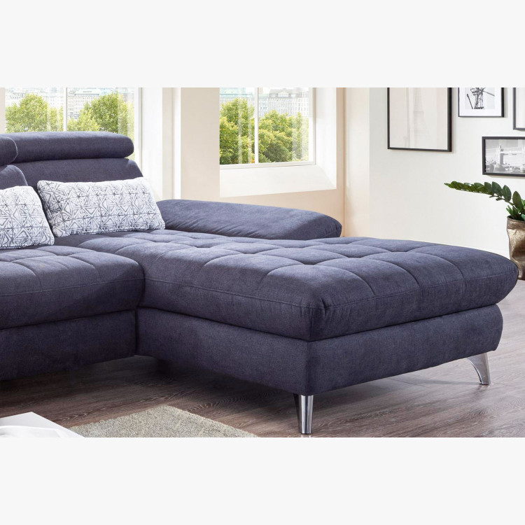 Rohová sedačka Carolina s možností funkcií, Roh vpravo