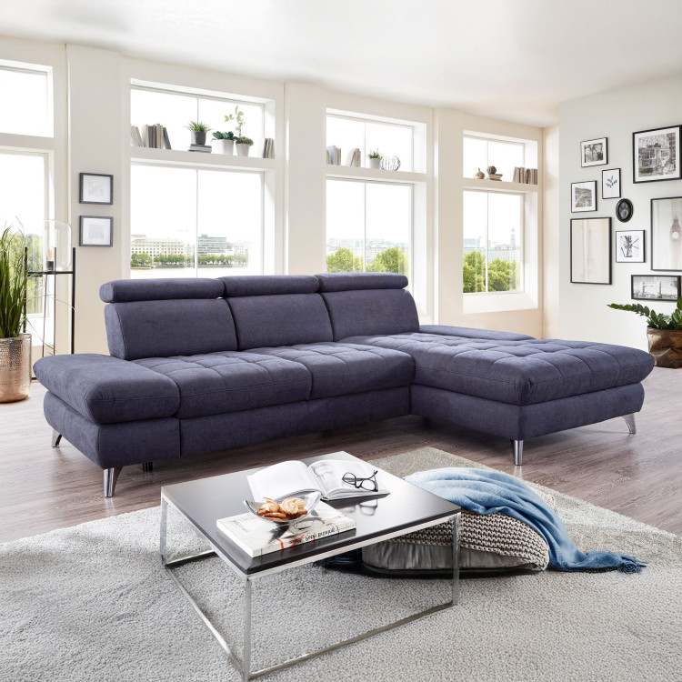 Rohová sedačka Carolina s možností funkcií, Roh vpravo