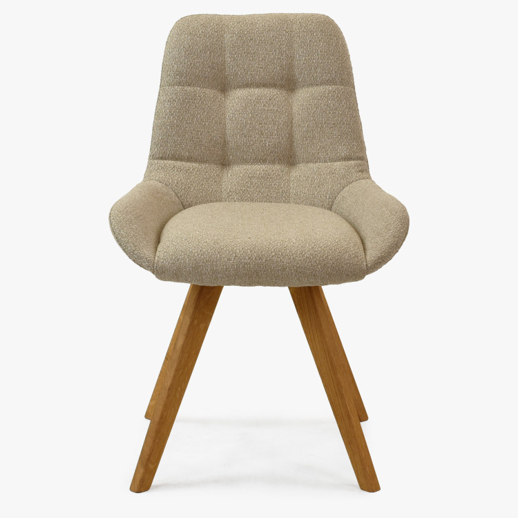 Pohodlná jídelní židle , šedě matová