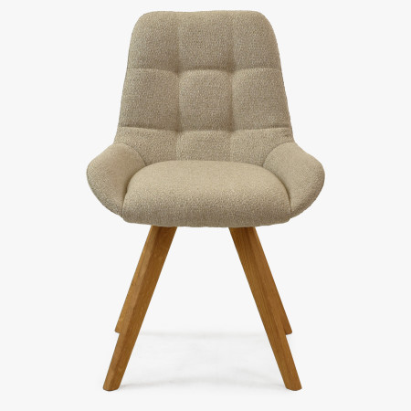 Pohodlná jídelní židle , šedě matová