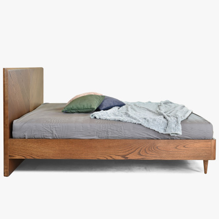 Postel v retro designu 180 x 200, Bordo