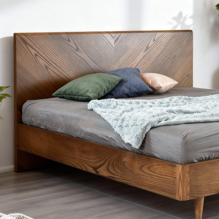 Postel v retro designu 180 x 200, Bordo