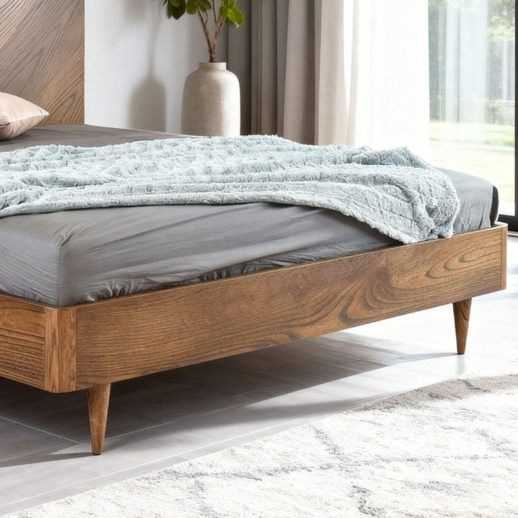 Postel v retro designu 180 x 200, Bordo