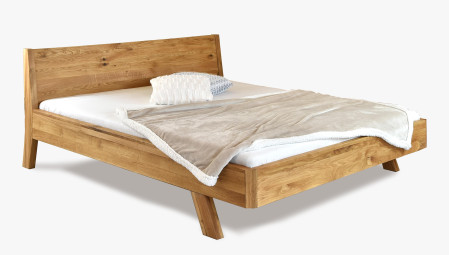Jednolůžková dubová postel, Marina 90 x 200 cm