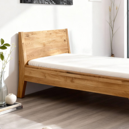 Jednolůžková dubová postel, Marina 90 x 200 cm