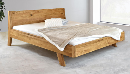 Dubová postel z masivu, marina 180 x 200 cm