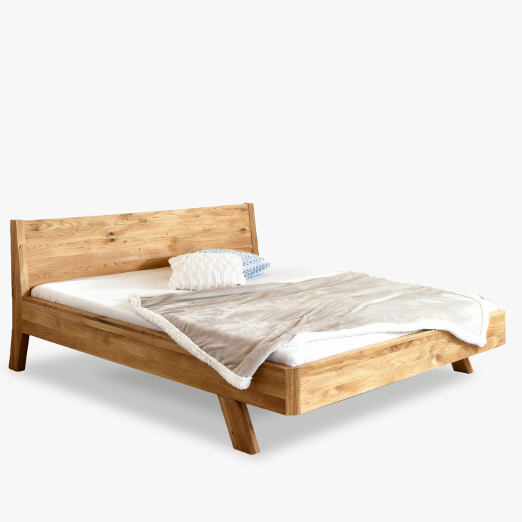 Dubová postel z masivu, marina 180 x 200 cm