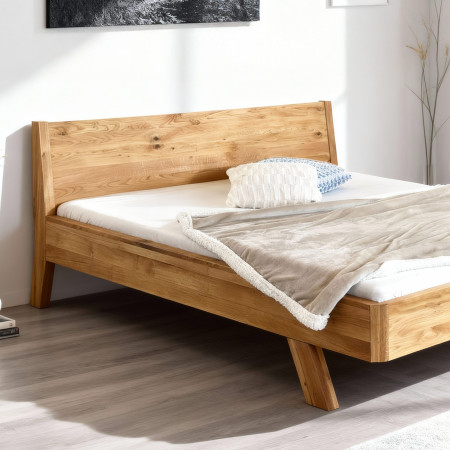 Dubová postel z masivu , marina 140 x 200 cm