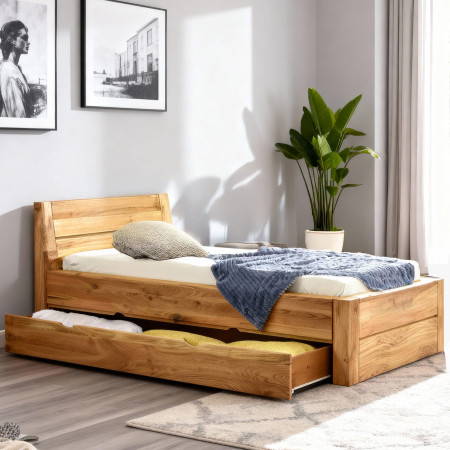 Dřevěná jednolůžková postel Julia 90 x 200