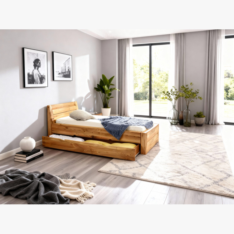 Dřevěná jednolůžková postel Julia 90 x 200