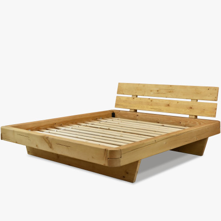 Poctivá postel z masivu smrk 180 cm