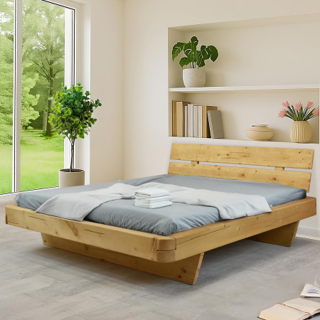 Poctivá postel z masivu smrk 180 cm