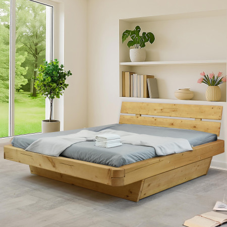 Poctivá postel z masivu smrk 180 cm