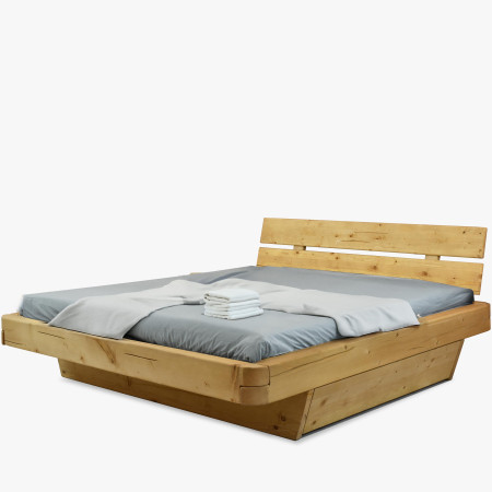 Poctivá postel z masivu smrk 180 cm Včetně šuplíků pod postel