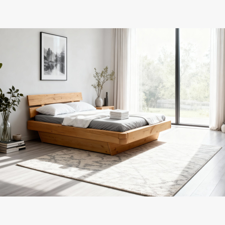 Poctivá postel z masivu smrk 180 cm Včetně šuplíků pod postel