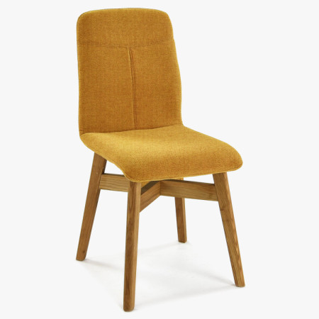 Esszimmerstuhl YORK, gelb - easy clean