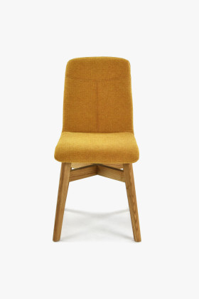 Esszimmerstuhl YORK, gelb - easy clean 2