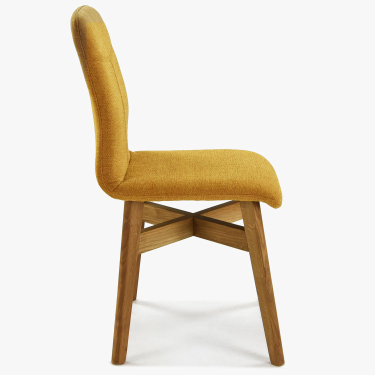 Esszimmerstuhl YORK, gelb - easy clean