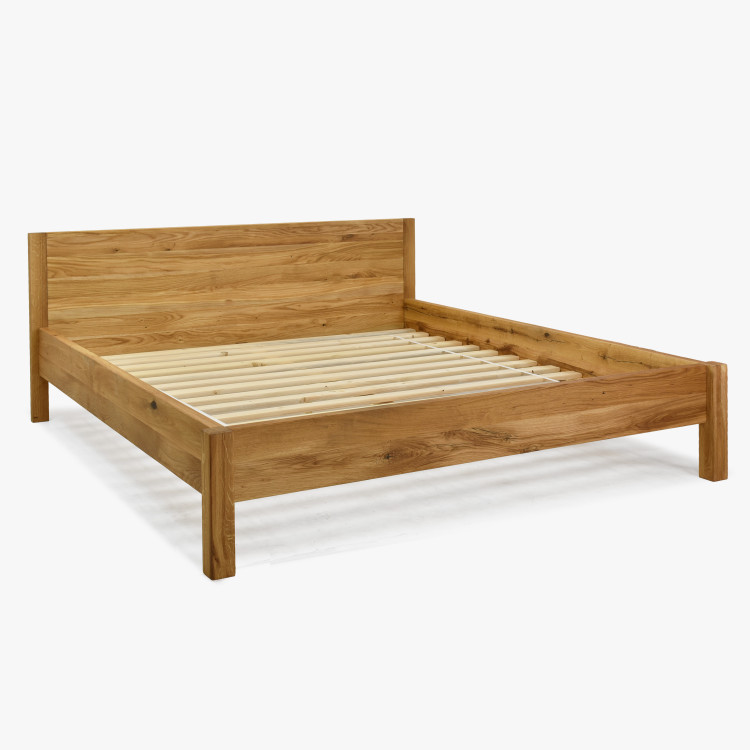 Eichenbett aus Massivholz 180 x 200 cm Richard - robust & elegant