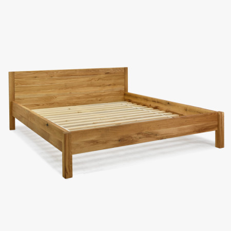 Eichenbett aus Massivholz 180 x 200 cm Richard - robust & elegant