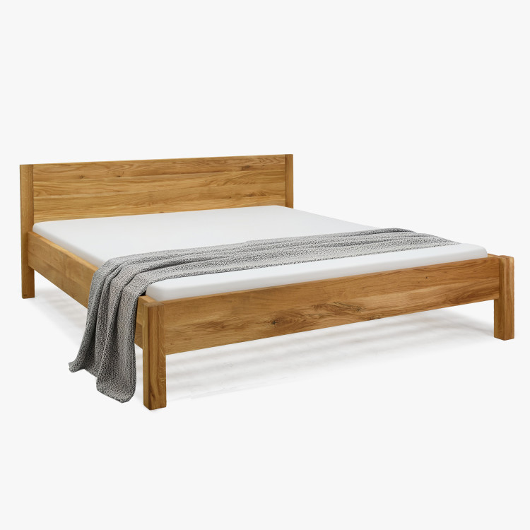 Eichenbett aus Massivholz 180 x 200 cm Richard - robust & elegant