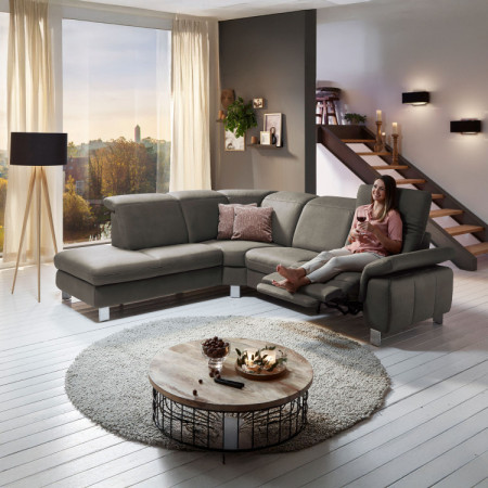 Ecksofa Magma mit TV-Funktion - links Ecke