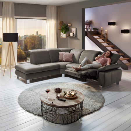 Ecksofa Magma mit TV-Funktion - links Ecke