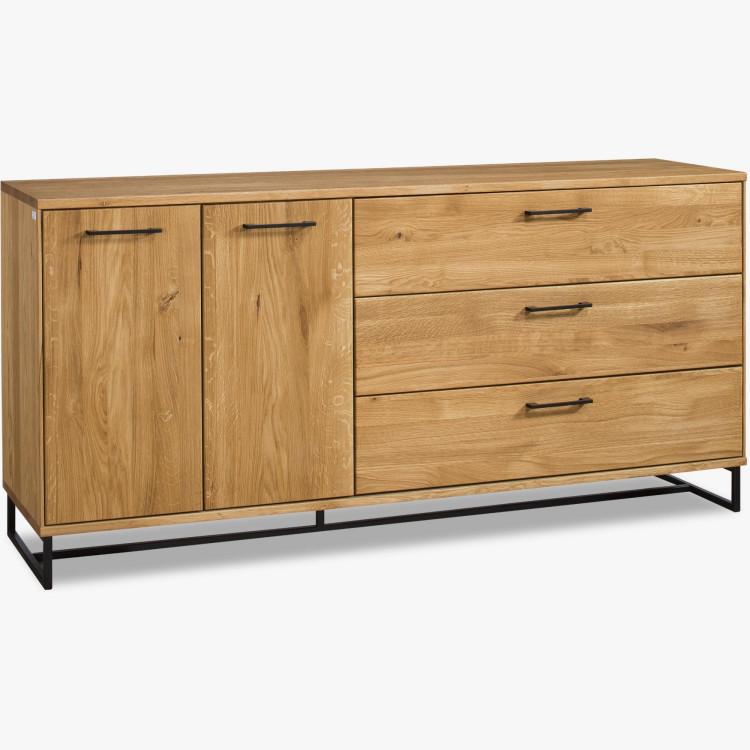 Große Kommode fürs Schlafzimmer - Massivholz im Loft-Stil, Lagos 49