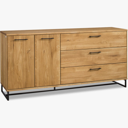 Große Kommode fürs Schlafzimmer - Massivholz im Loft-Stil, Lagos 49