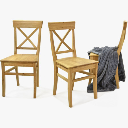 Eichenstuhl Country - Massiv - MEGA Aktion