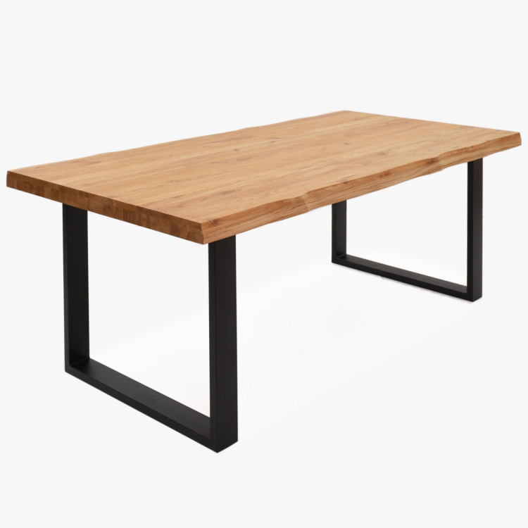 Eichen-Esstisch-Set mit Stühlen Eva