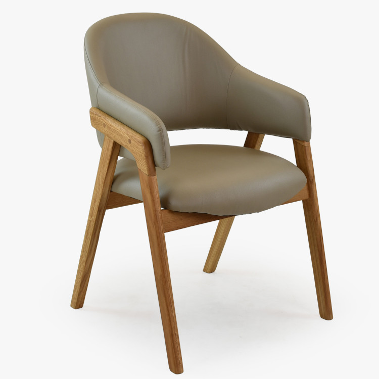 Jídelní set York & Beny – Eleganz und Komfort aus massivem Eichenholz