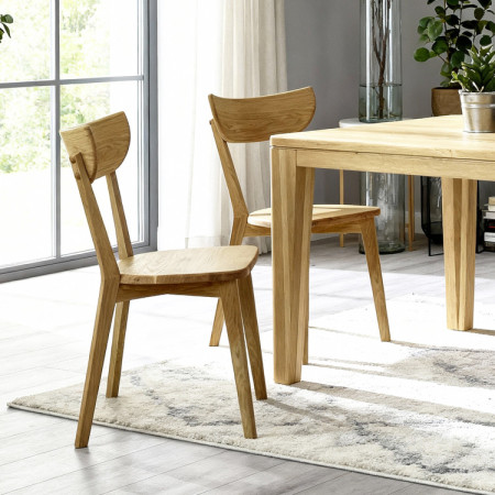 Jídelní stůl DUB öl Massivholz, Modell YORK 140 x 80 cm