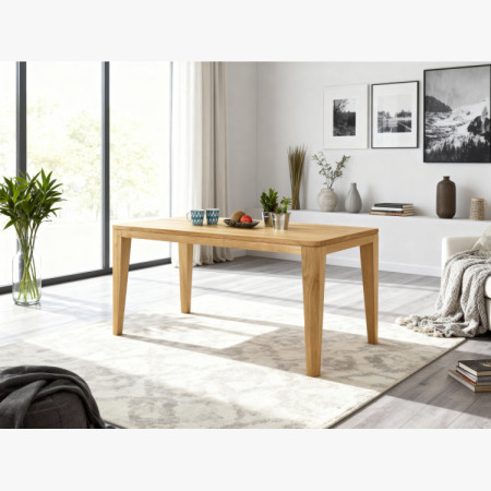 Jídelní stůl DUB öl Massivholz, Modell YORK 140 x 80 cm
