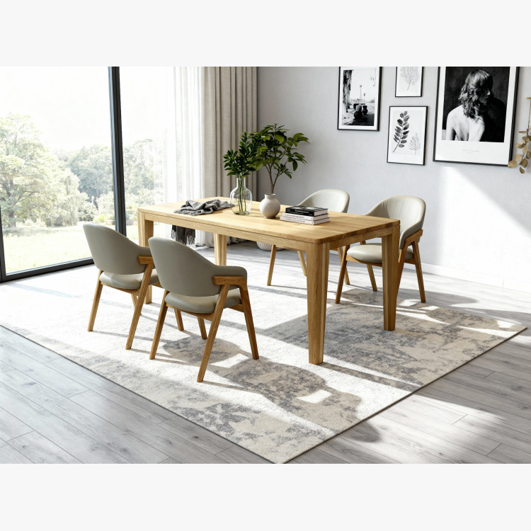 Jídelní stůl DUB öl massiv, Modell YORK 160 x 90 cm