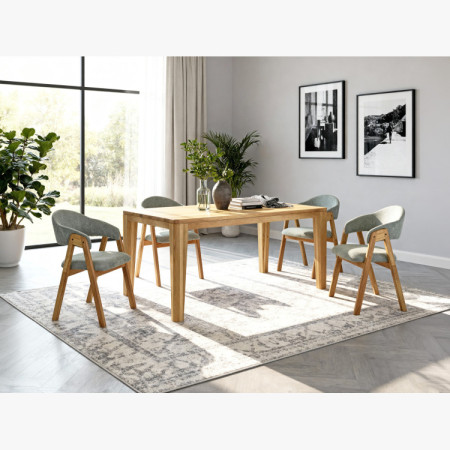 Esstisch Eiche Öl Massiv, Modell YORK 180 x 90 cm