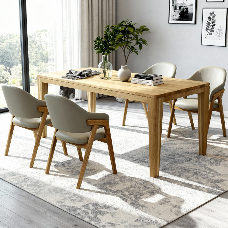 Esstisch Eiche Öl Massiv, Modell YORK 180 x 90 cm